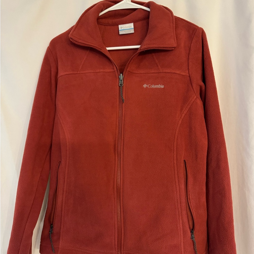 Columbia Women's Brick Red Fleece Jacket